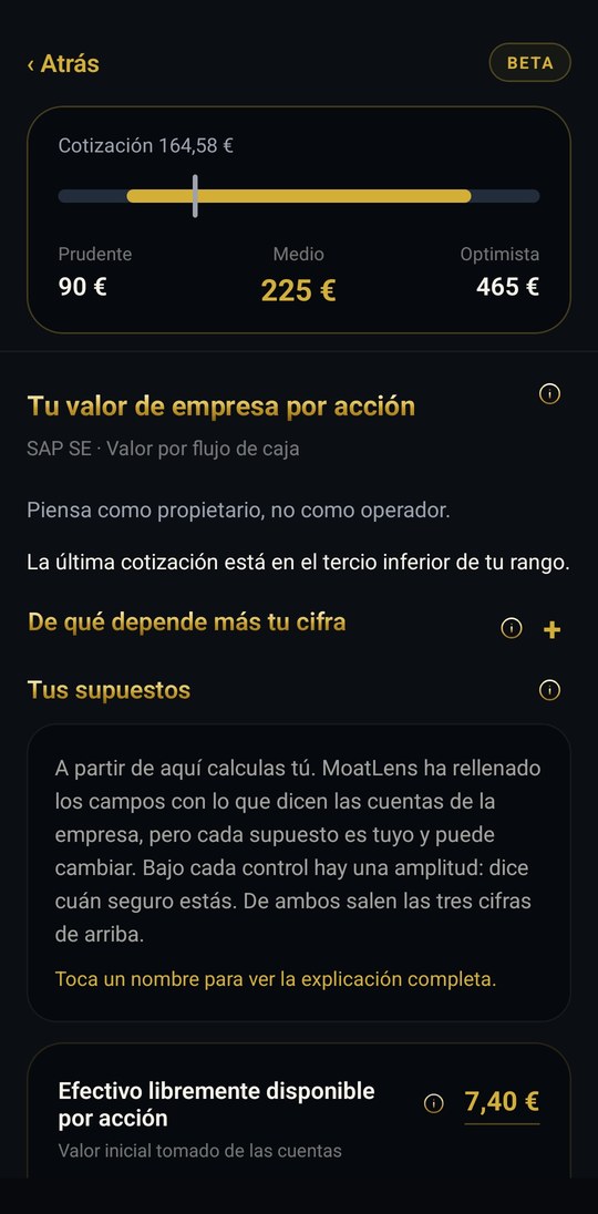 Lo que vale para ti lo decides tú